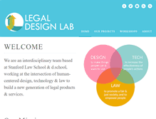 Tablet Screenshot of legaltechdesign.com